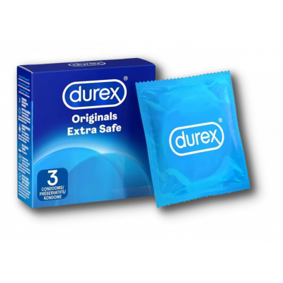 DUREX EXTRA SAFE 3 CONDOMS PACK